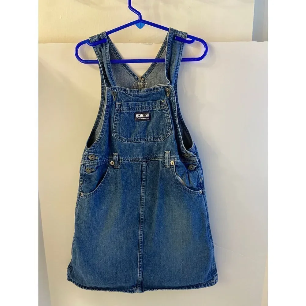 Oshkosh denim dress 6x‎